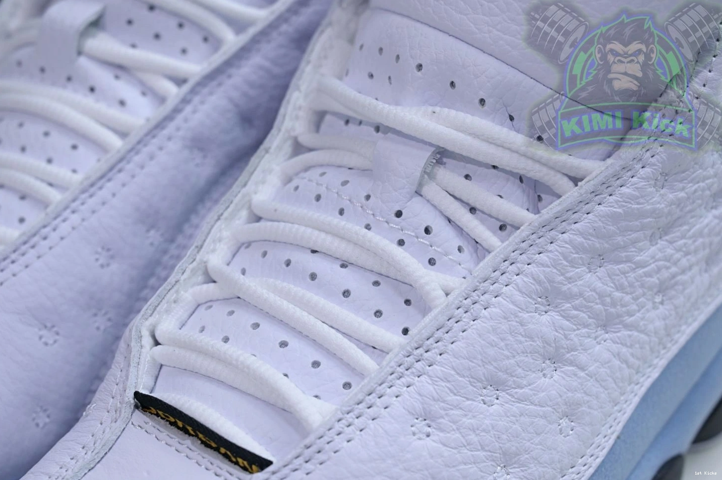 1st Kicks Shoes 13“Blue Kimikick Air TopPick Grey” 1907 Jordan 1205